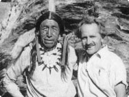 Alfred Vogel och Black Elk Alfred Vogel och Black Elk