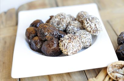 Kokosnöt tryfflar