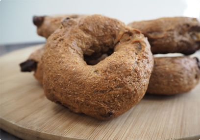 Äppel-kanel-bagels